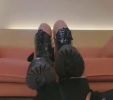 【甜依】脚奴必看-长靴小白袜舔到哭 bf6306