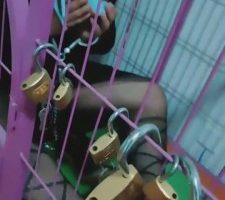 【东营天香百合】暗黑囚禁骚狗 bf9055