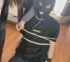 【巴莉女王】双S捆绑调教畜生【上】 bf10685