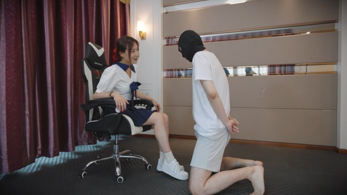 『奴隶岛』—[MagicIMirror 魔镜少女]—会所头牌影姬的踢裆课 MM-220709