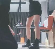 【羽薇】御姐脏短靴辱地毯 bf18536