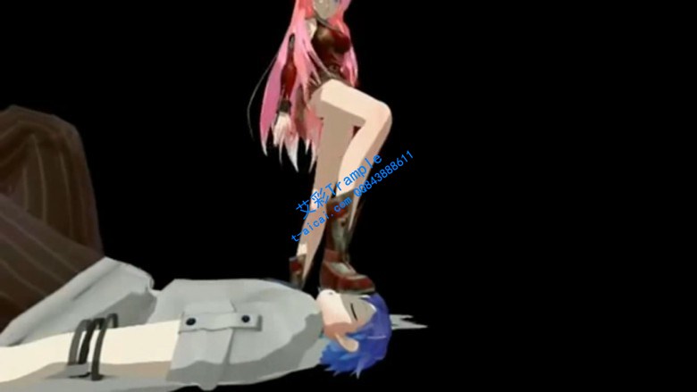 动漫 MMD踢裆 G-190902-7