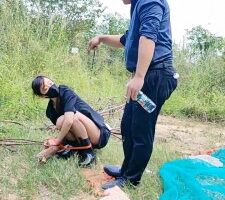 【暴力美学】猥琐路人被姐妹花调【双视角版】 bf19754