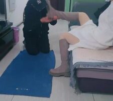 【大乔】素人长靴肉丝首调 bf20465