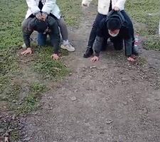 【雨雨大人&一璇S】双s户外偶遇调教修理贱狗（双视角）bf21977