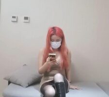 【NaNa】黑丝+贝壳头+长靴踩踏 bf23811