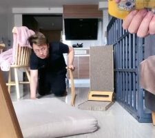 【lucky】吃纸巾-小白鞋超脏棉袜辱狗 bf26487