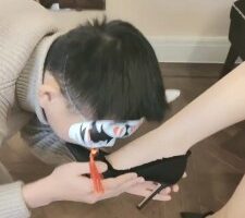 【彤S】长腿车模诱惑-转胯遛狗/舔臭脚/叼原味拖鞋 bf26486