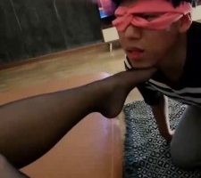 【潘妮女王】边看电影边玩狗-黑丝高跟诱惑/骑马/喂口水 bf28414