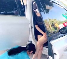 【丹祖宗】户外-服务区玩母畜-小白鞋白袜脏鞋底-吃袜子 bf28861