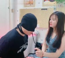 【木子大大】美容院S-长靴提档/揪耳朵/反绑闻脚/踩狗脸 bf31201