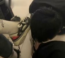 【香奶奶】双S原味运动鞋棉袜气味羞辱【双视角版】JS23091835