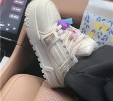 【筱月】运动鞋白袜裸足诱惑滴滴司机 JS231220-5