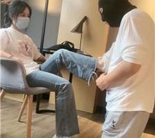 【香芋朱朱】清理脏鞋/原味船袜诱惑/踩狗爪/重度提档【完整版】bf39959