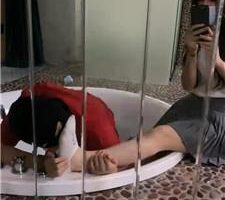 【乔艾丝】情趣酒店调-白船袜虐/舔脏鞋裸足 bf41240