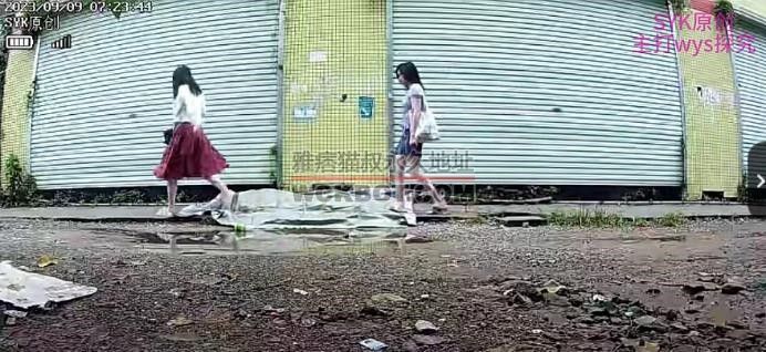 【SYK无意识】初次尝试毯子户外wys 户外无意识被路人美女当毯子踩 YC-240625-2