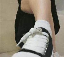 【S失心SO】小白棉袜帆布鞋 JS240705-20