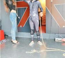 【圈养基地】吊绑囚禁人形犬 JS240817-11