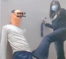 【奇了怪了】骑马/小白鞋白袜踢踹玩虐 JS241110-12