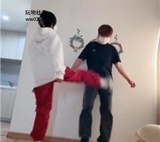 【崽崽】贝壳头白袜踩虐踢踹 JS241112-5