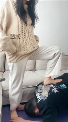 【埋汰】骑马玉足踩踏舔 bf47500