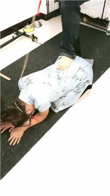 【天韵女皇】五花大绑/囚禁狗笼/坐老虎凳 JS241204-37