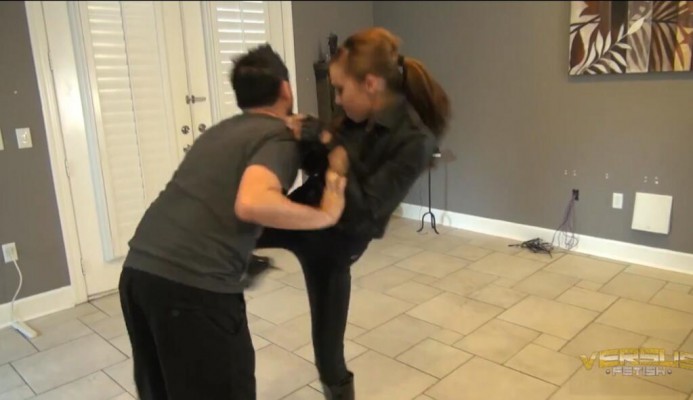 【新片.女神格斗】Sasha Foxx Homemade（高清） O-210616-3