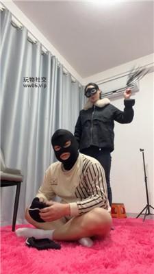 【姗姗】高跟配棉袜-踩踏鞭打 JS241210-30