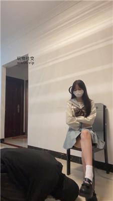 【甜恬】JK学生主-皮鞋白袜玩虐/掐乳 bf48520