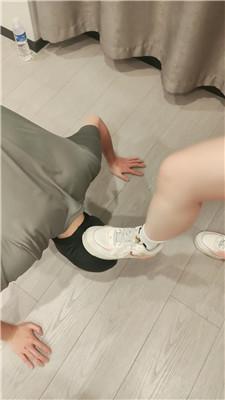 【学生情侣主】清理脏运动鞋白袜/袜子塞嘴 bf49323