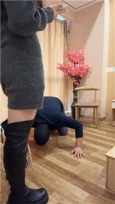 【诺诺子】超美御姐S-长靴白袜踩虐 JS250306-15