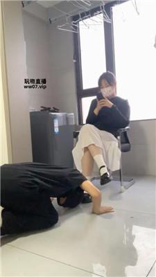 【女生也能很暴力】素人学生主-皮鞋白袜虐 JS250416-10