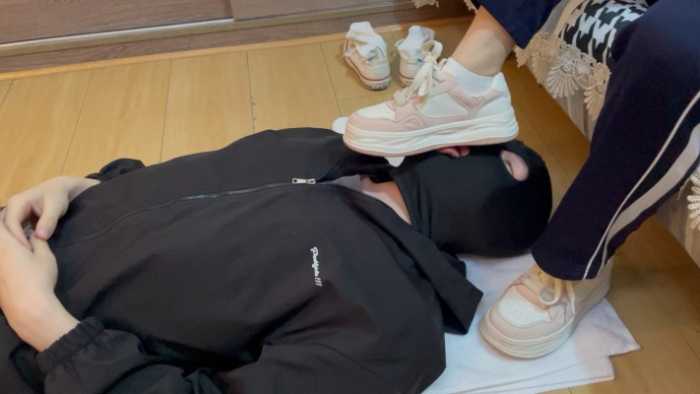 【静琪】多角度舔鞋底，圣水洗袜子和漏斗 YC-250504-5