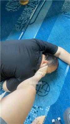 【助教】台球厅-素人S铆钉高跟调 JS250808-8