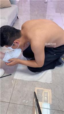 【洛洛小主】奖励狗舔原味白袜 JS251020-4